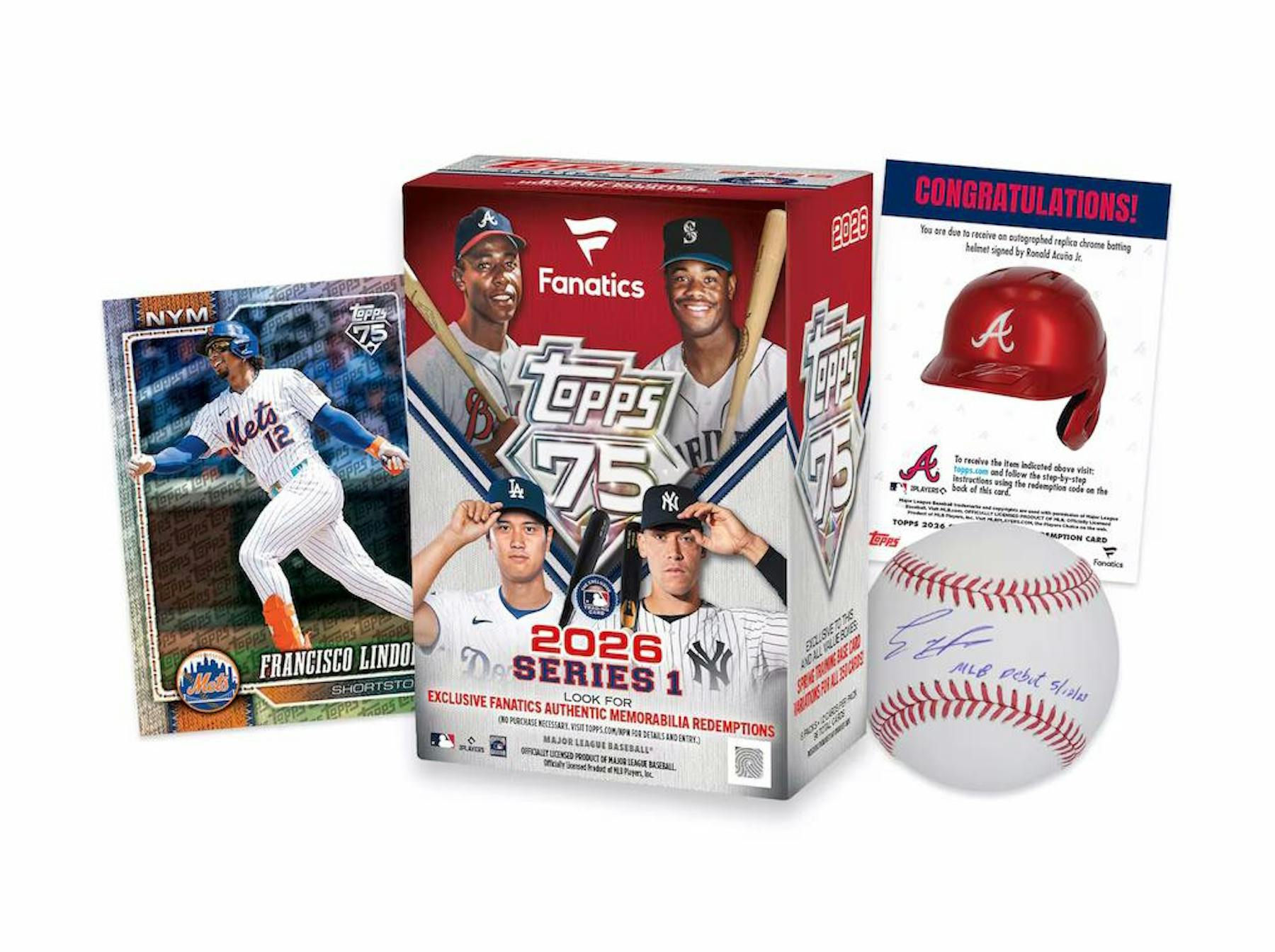2026 Topps Series 1 Baseball Fanatics Blaster Box