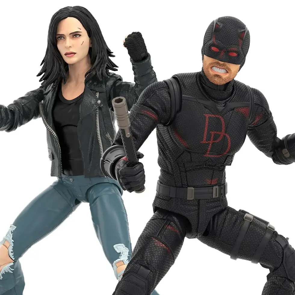 Daredevil: Born Again Marvel Legends Series Daredevil & Jessica Jones 6-Inch Fig