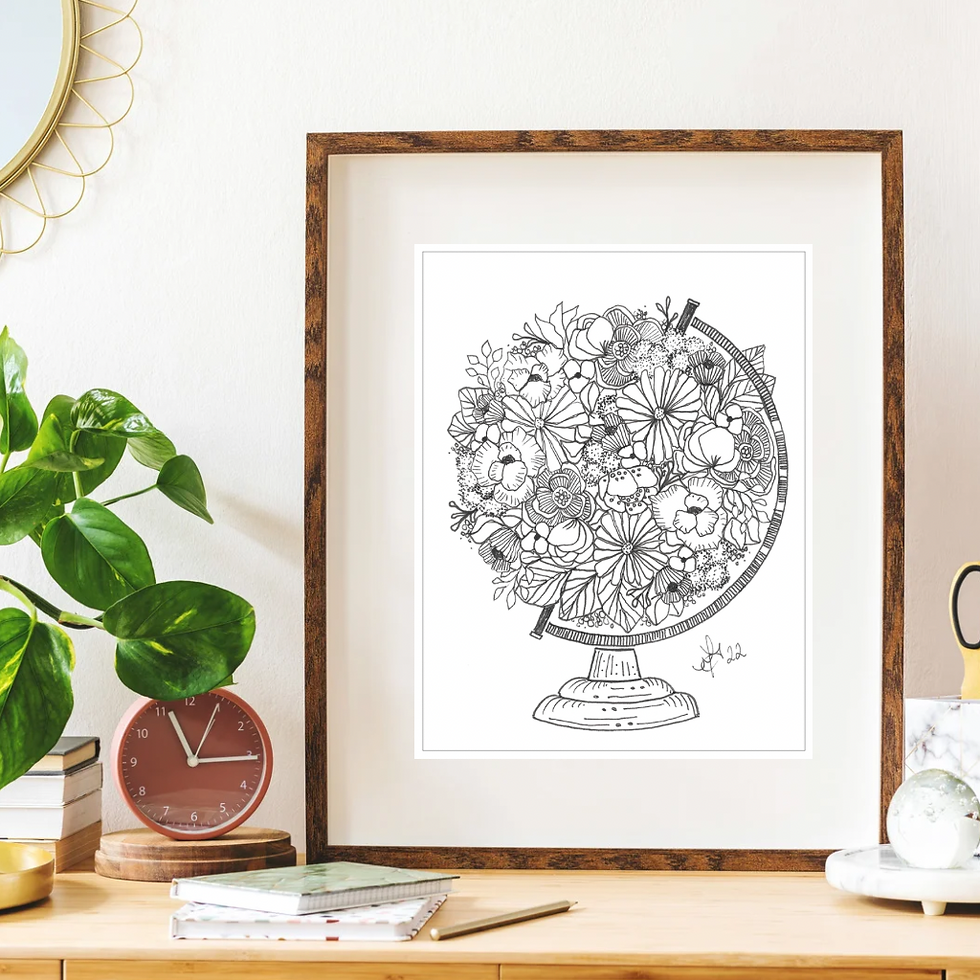 Thumbnail: Floral Globe