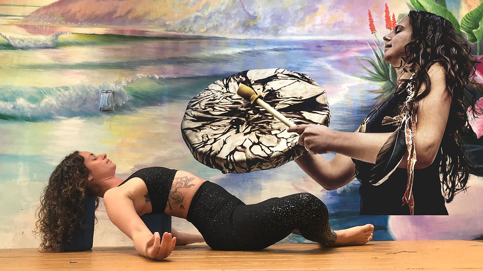 Live Sacred Sound Healing with Restorative Yoga