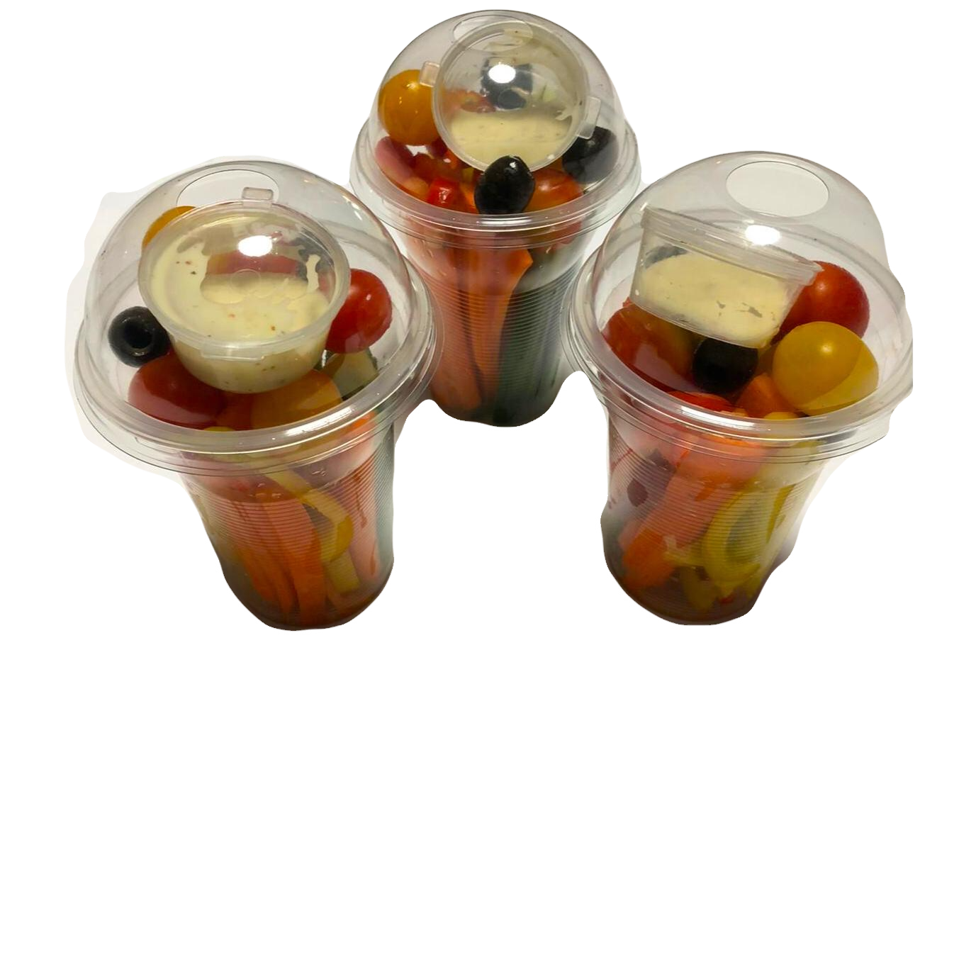 נשנושי ירקות בכוס 330מל  15יח