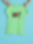 T-Shirt handgemalte Katze