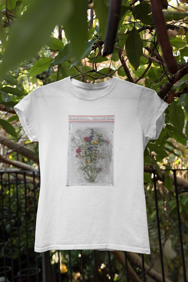 T-Shirt Blumen Dope