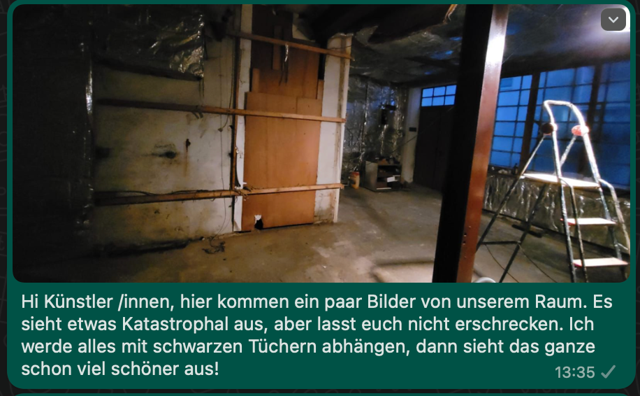 Kunst-Basar Gruppenchat