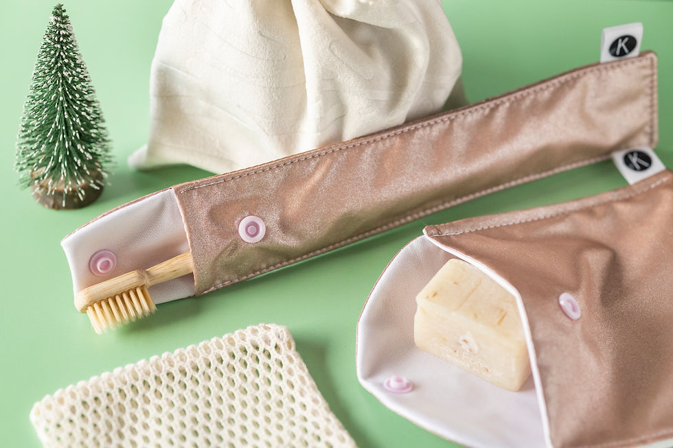 Miniature : Coffret cadeau pratique pour adopter une routine salle de bain durable.