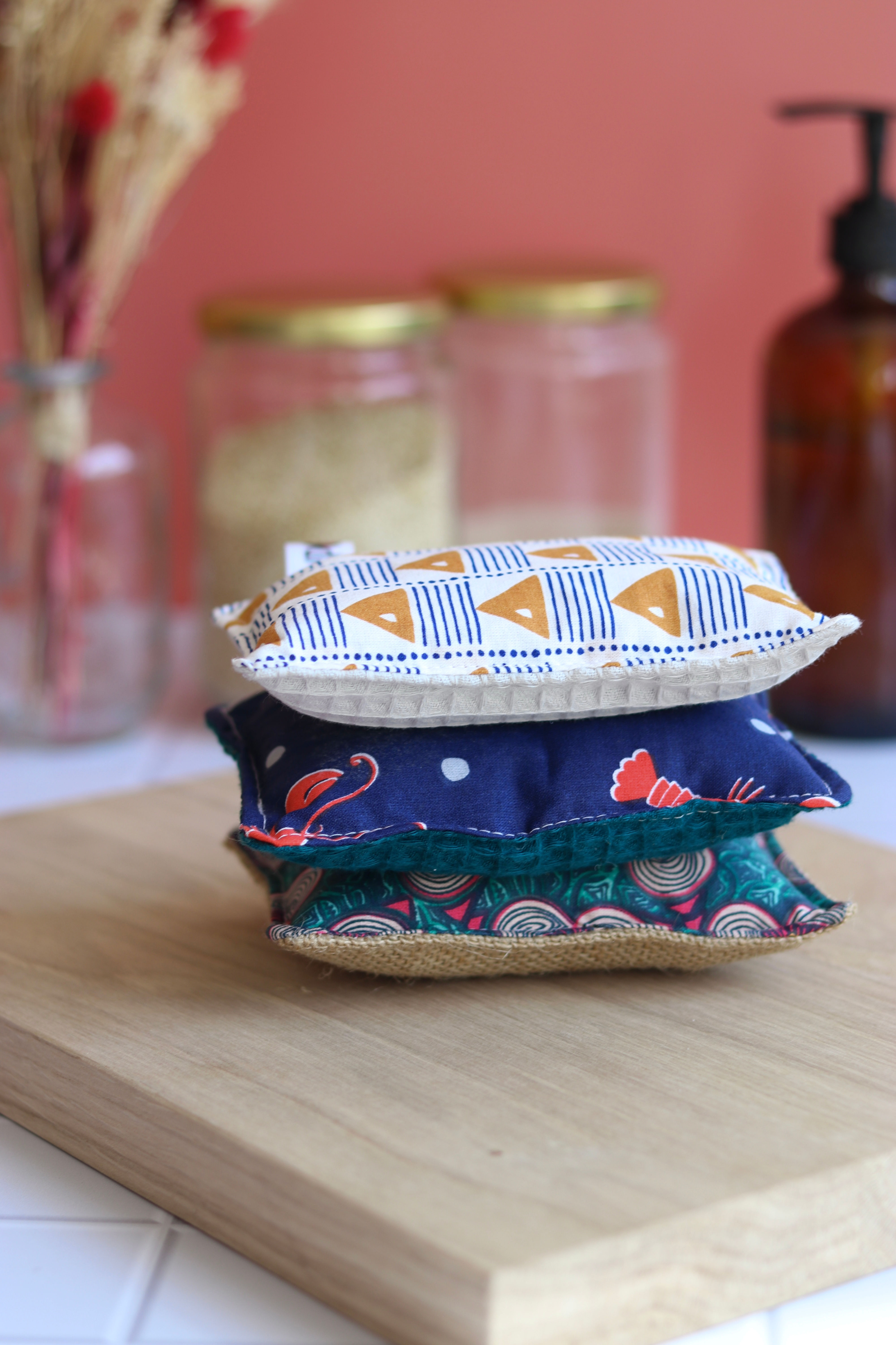 Eponge lavable et réutilisable