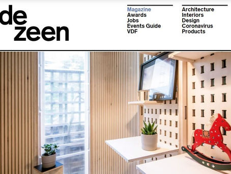 My Room in the Garden is on Dezeen!