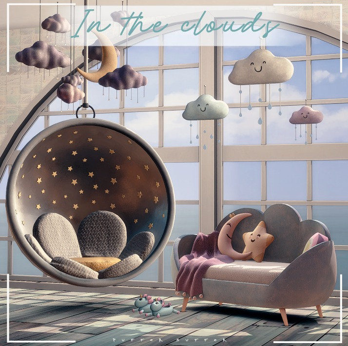 In the clouds