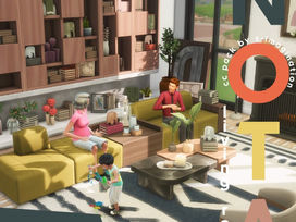 NOTA Living Room CC Pack!