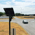 Flock camera overlooks vehicles near Lingleville Highway in Stephenville