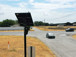 Flock camera overlooks vehicles near Lingleville Highway in Stephenville