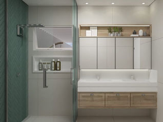 Banheiro Contemporâneo: Leveza, Funcionalidade e Conforto no Dia a Dia