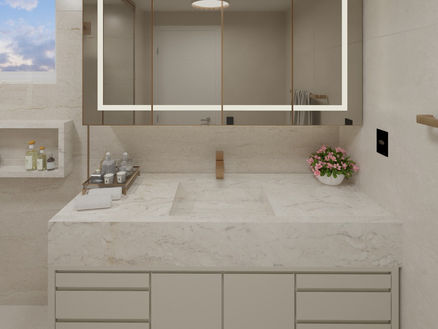 Banheiro contemporâneo: elegância, amplitude e aconchego em cada detalhe