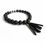 Thumbnail: Mystic Black Tassel Bead Bracelet