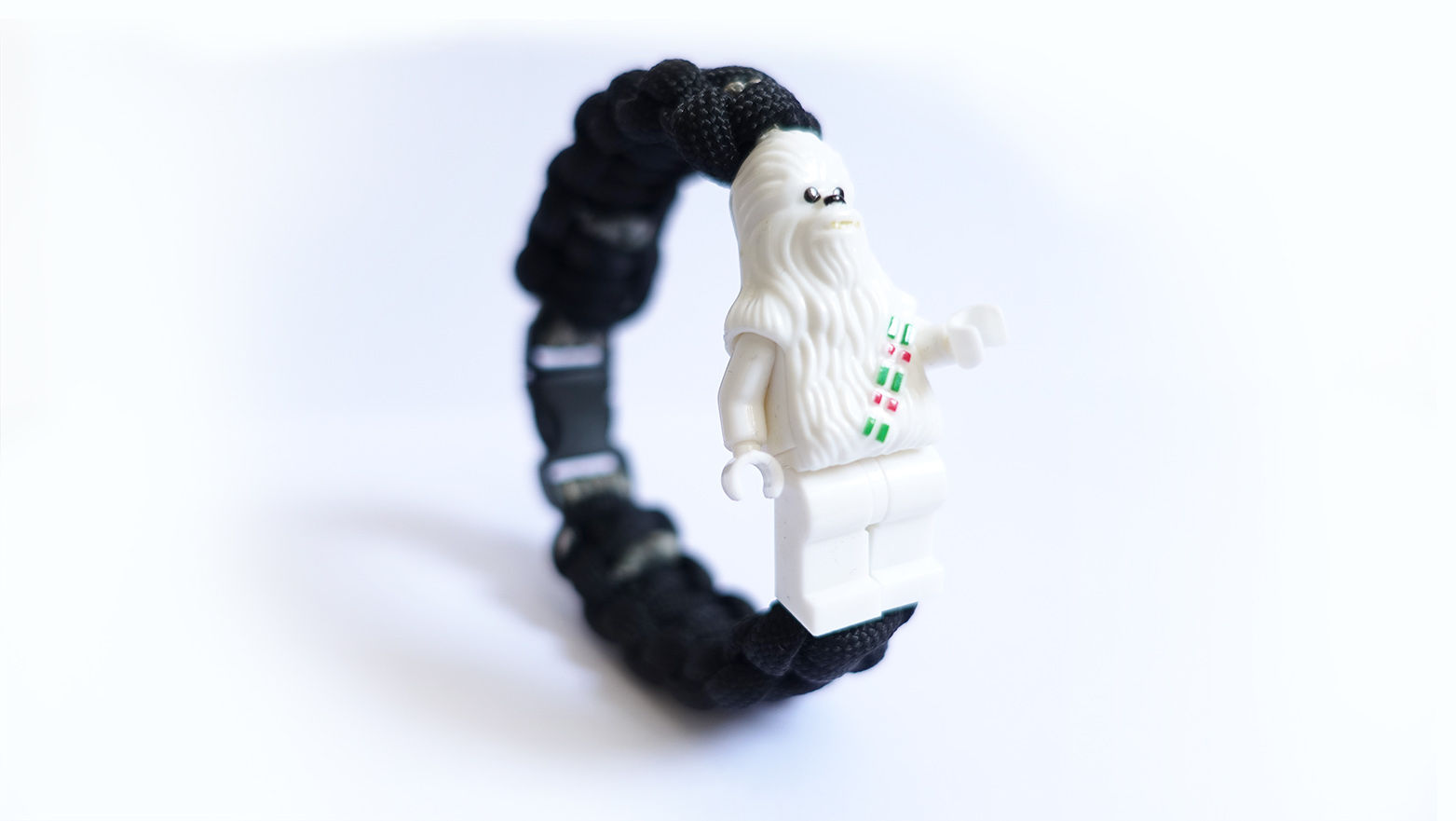 Star Wars Chewbacca Brick Figurine Braided Bracelet