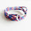 Thumbnail: Nautical Rope Silver Minimalist Anchor Bracelet