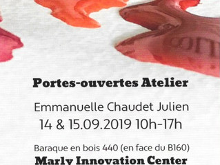 Nouvel atelier ! Portes-ouvertes les 14 & 15.09.2019