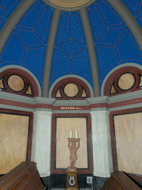 Kulicki Noer Mausoleum Restaurierung Raumfassung