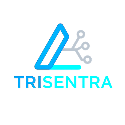 trisentra_logo_silver_metallic