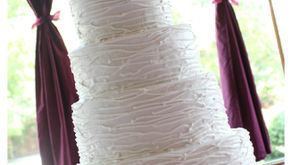 Textured Wedding Cake