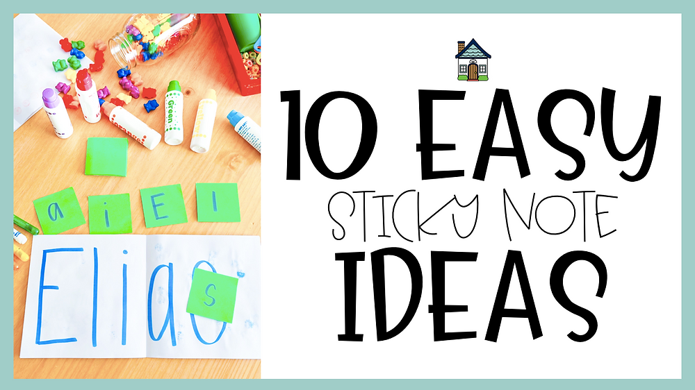 10 Easy Ideas for Sticky Notes