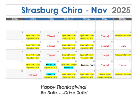 November 2025 - Office Calendar