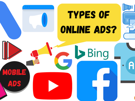 Types of online advertising?