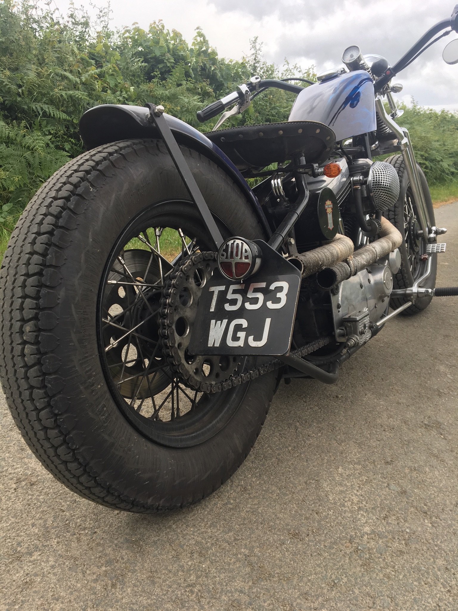 custom hardtail bobber