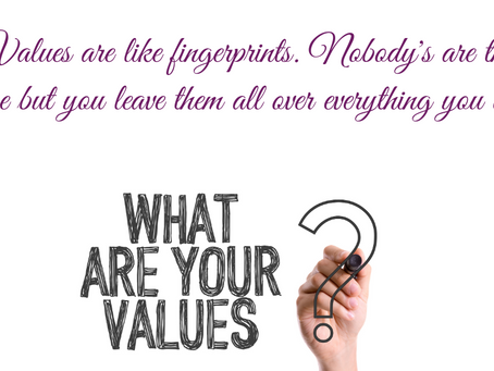 Values audit is key for both individuals and organisations