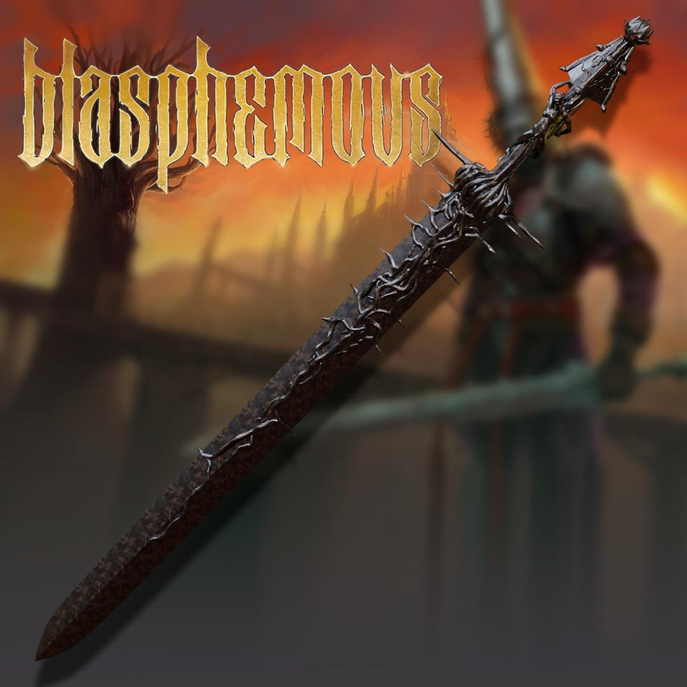 Mea Culpa Sword: Lore, Upgrades, Etc