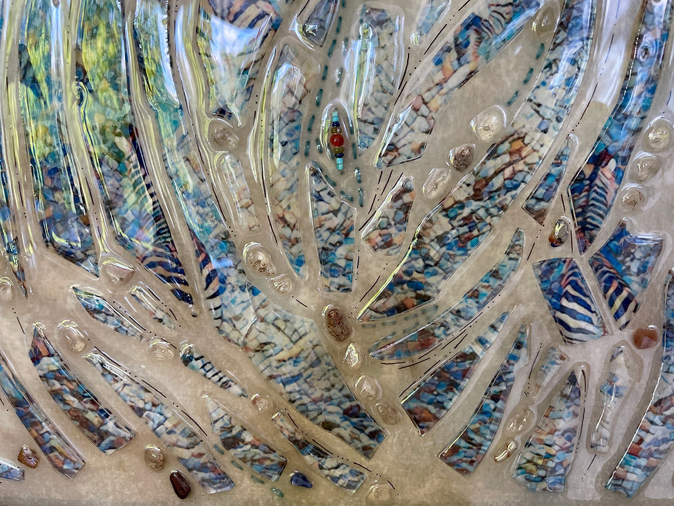 Thumbnail: Zebras Wading Through Water