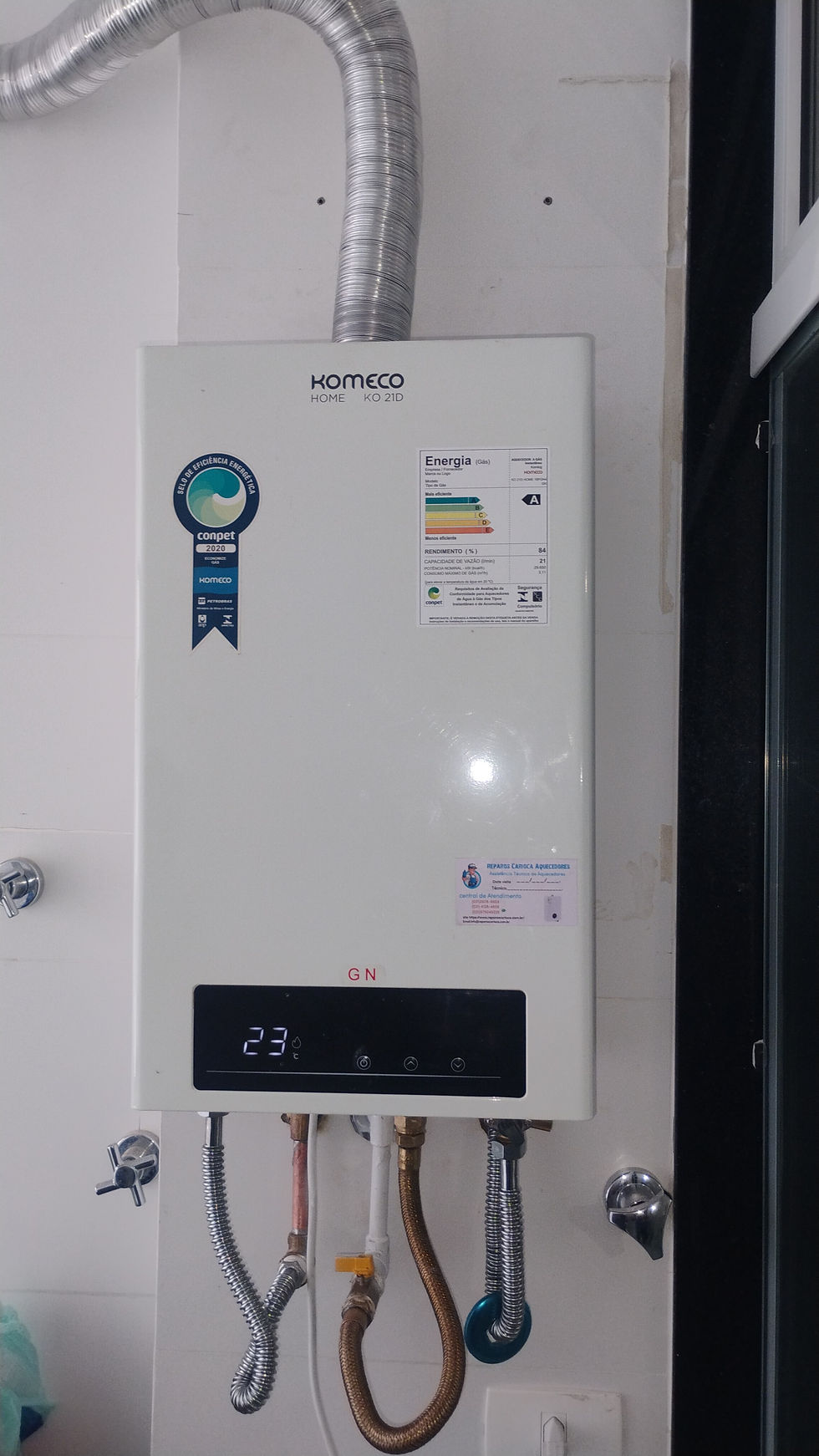 Conserto e instalação de Aquecedor a Gás em " Botafogo RJ" - Reparos Carioca Aquecedores 🔥