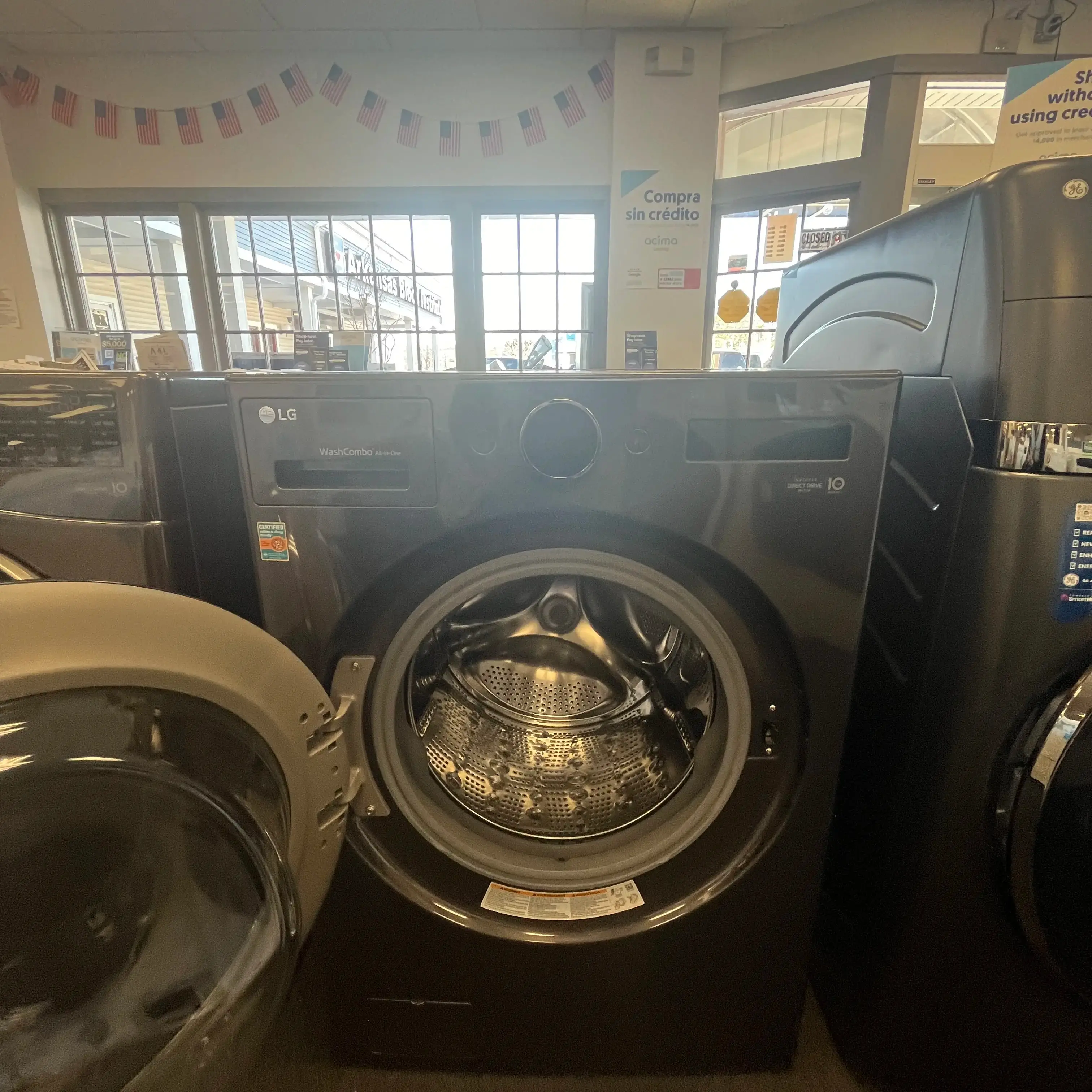 Ventless Washer/Dryer Combo LG WashCombo™ All-in-One 5.0 cu. ft. Mega Capacity w