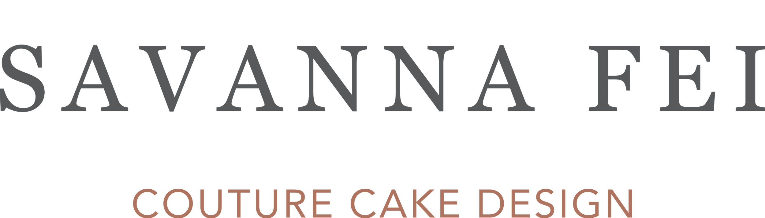 Savanna Fei Couture Cake Design in Cheshire