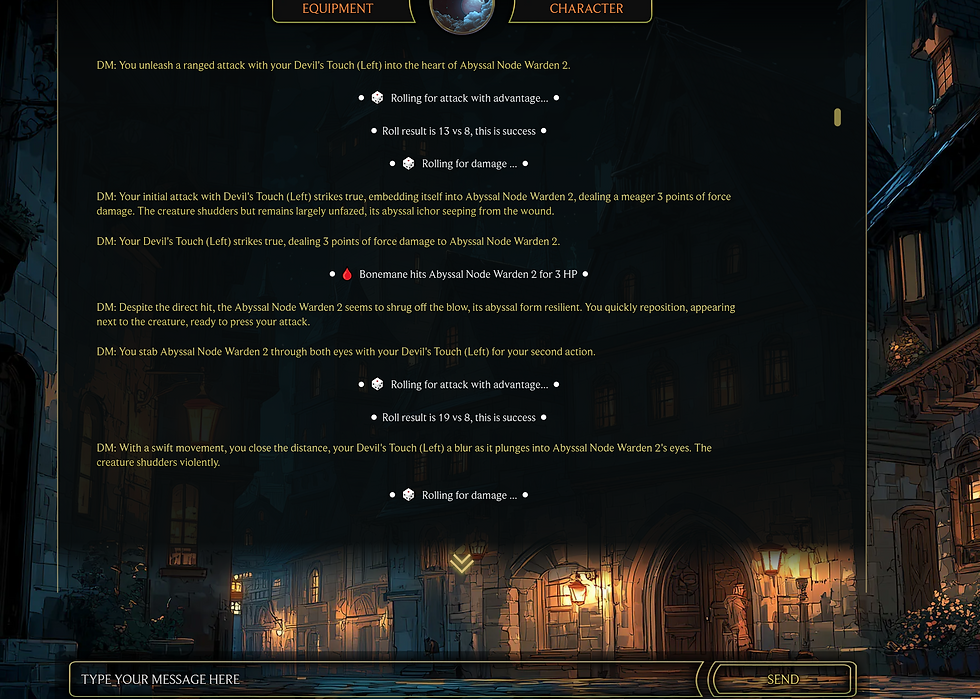 Everweave broken combat Bonemane
