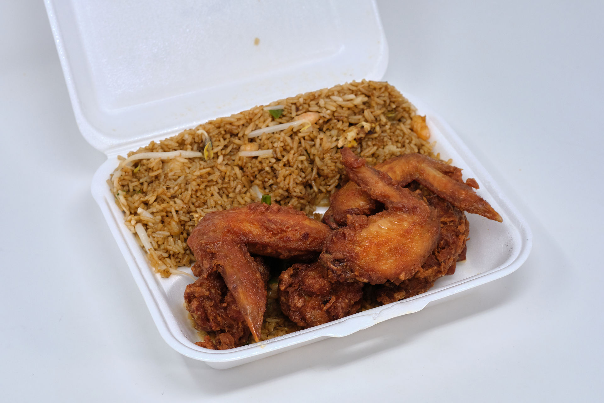 Tasty Chinese Food Fried Chicken Lunch Special