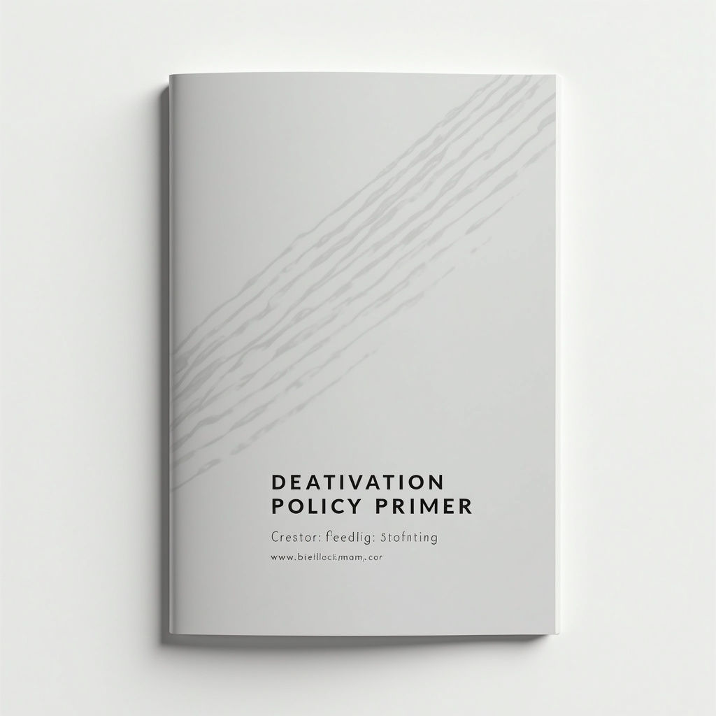 Deactivation Policy Primer