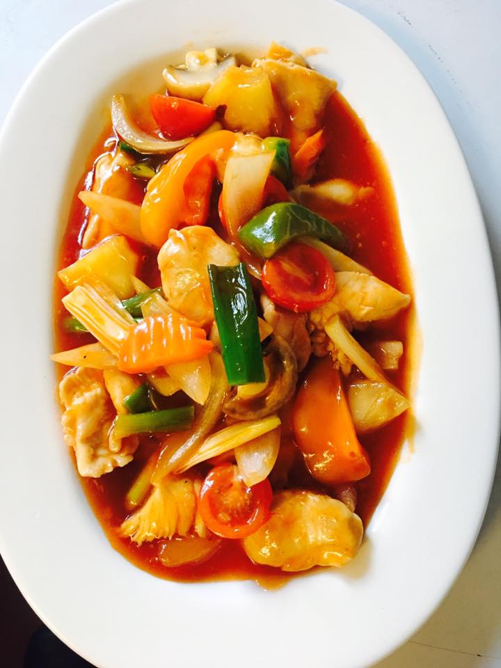 Arranged Food and Objects