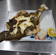 カレイの塩焼き