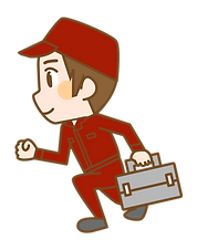 ストーブ屋さんイメージイラスト