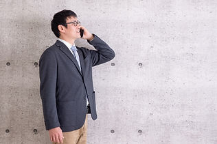 男性電話で申し込み