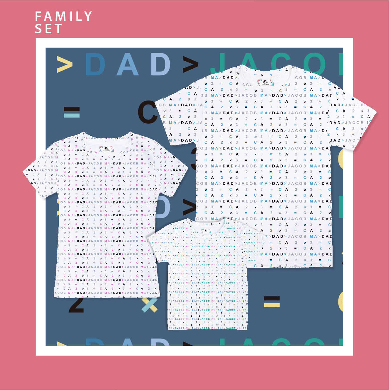 Formula Family Matching Set B (Toddler) customine