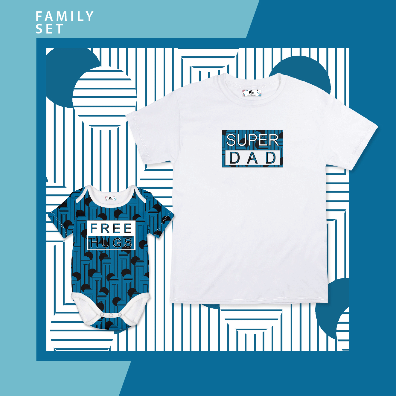 To the Moon and Back Boy & Dad Matching Set (Baby)