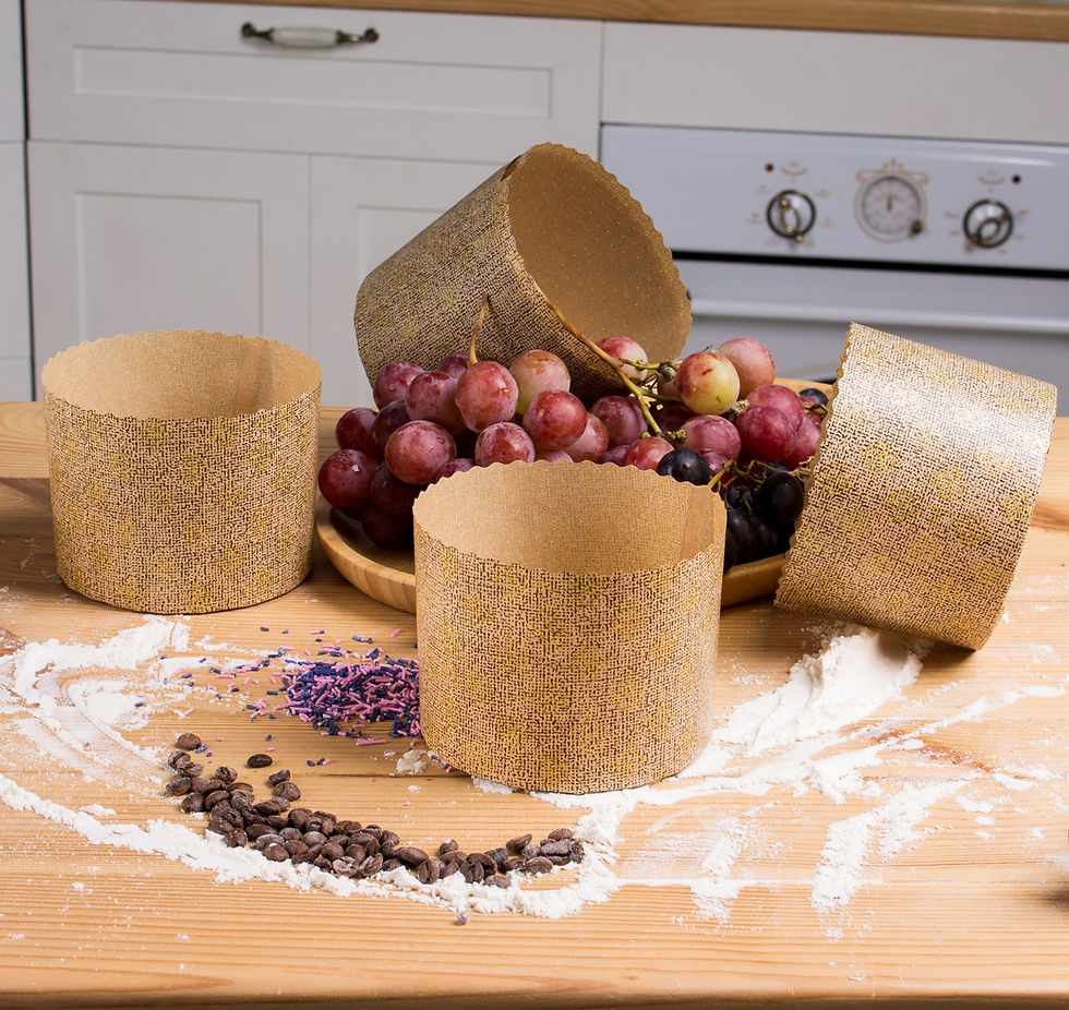 Thumbnail: 16 oz Panettone Paper Mold - Pack of 12 pcs