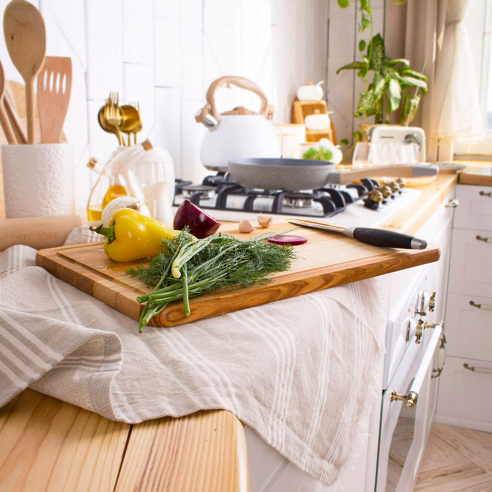 Thumbnail: 11.8x17.7’’ Wooden Hardwood Cutting Board for Kitchen