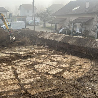 Construction de A à Z de 6 appartements de haut standing à Portalban FR.