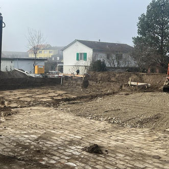 Construction de A à Z de 6 appartements de haut standing à Portalban FR.