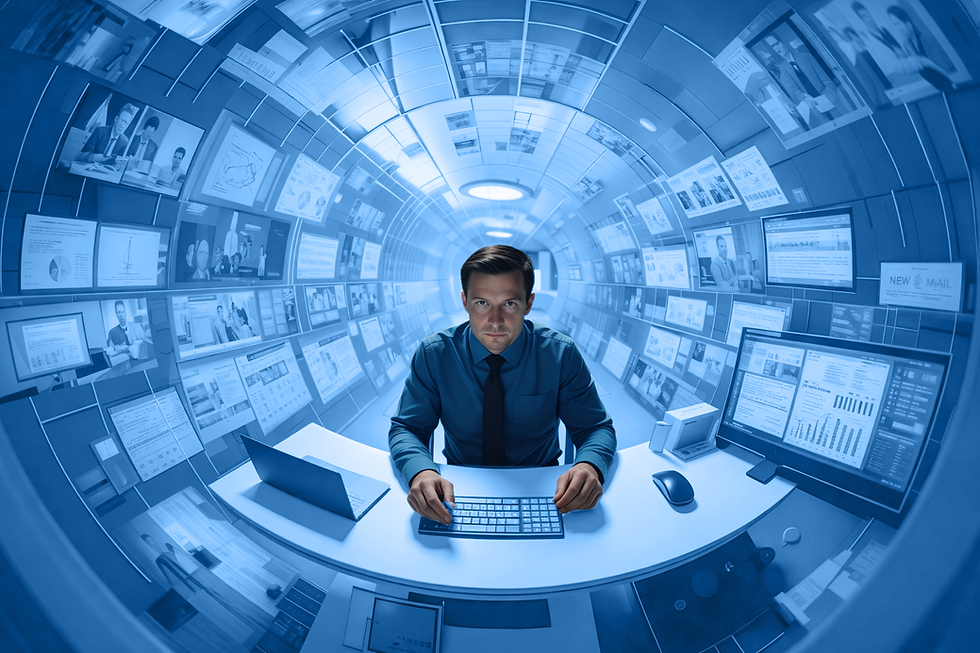 design overload multiple screens