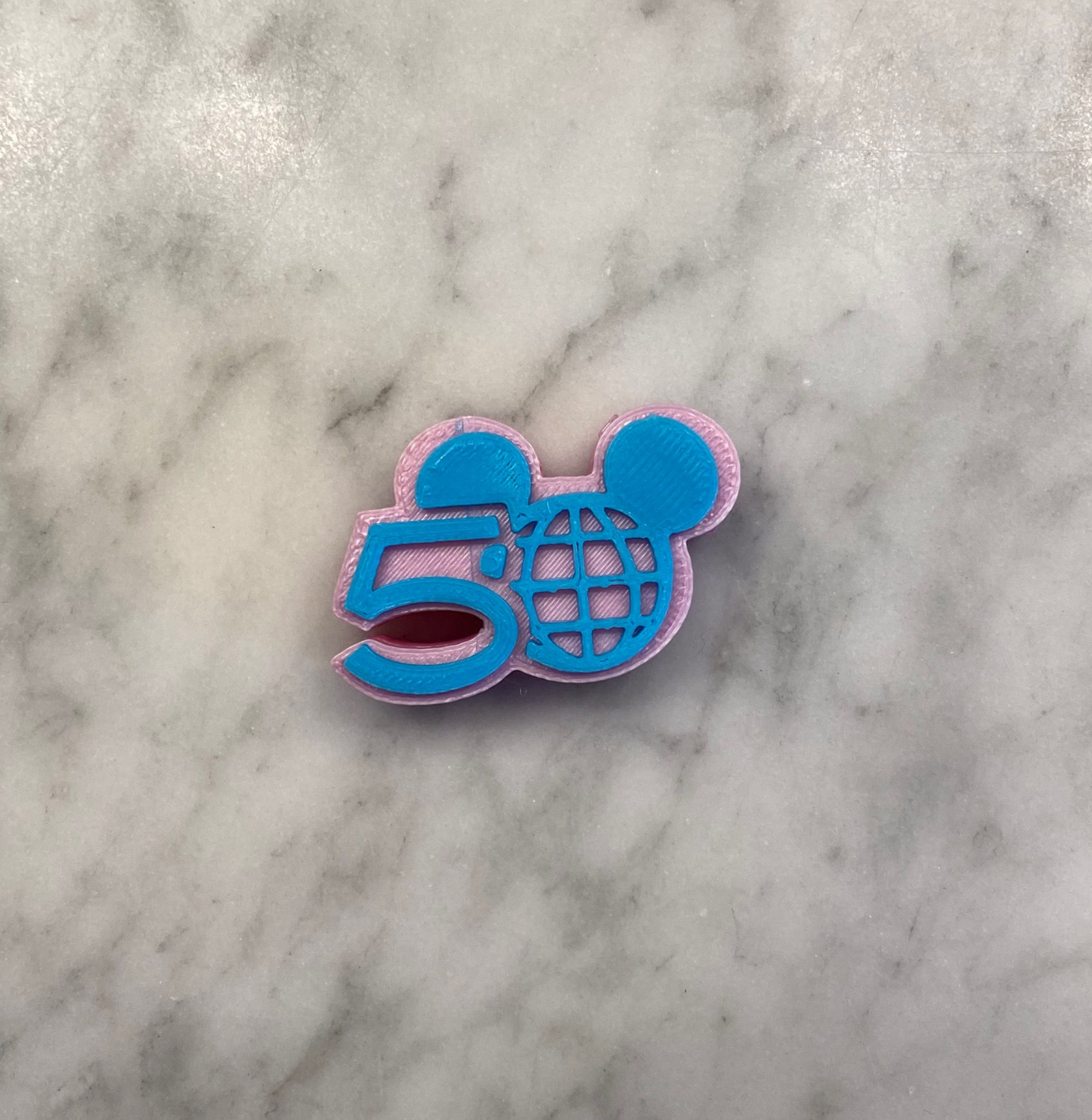 WDW 50th Celebration Straw Topper