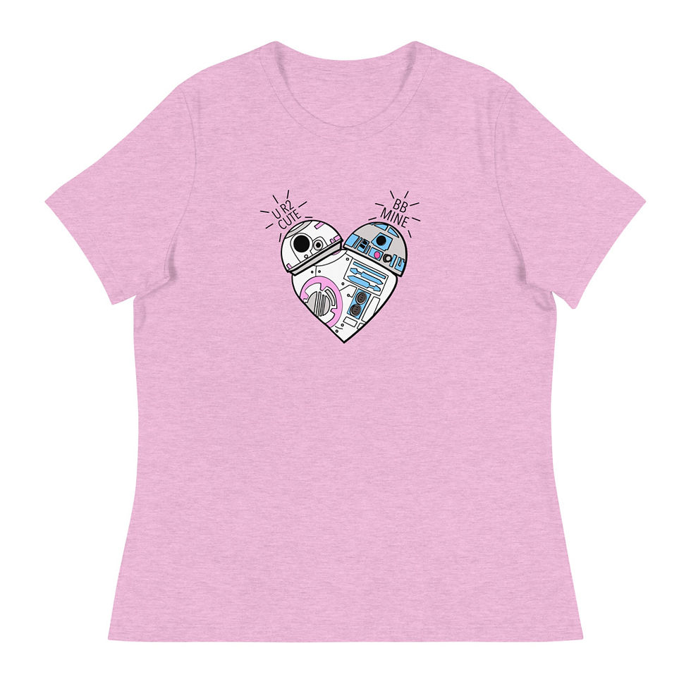 Thumbnail: Droid Valentine Women's T-Shirt